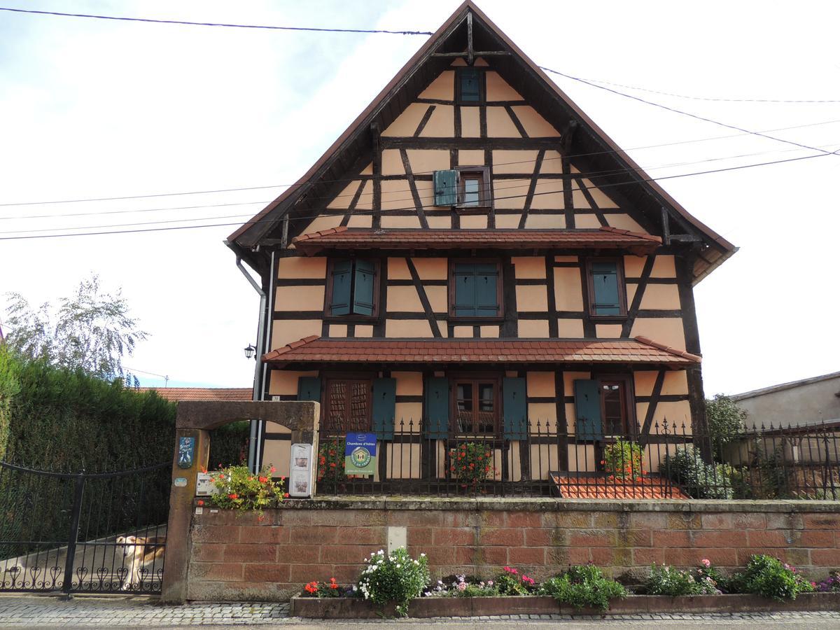 Chambres D'Hotes S'Burehiesel Schillersdorf Exterior foto